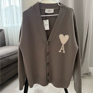 Ami Alexandre Mattiussi Beige Knitwear
